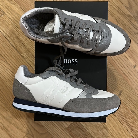 Boss Hugo Boss men’s sneakers in box leather